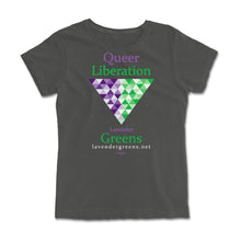 Load image into Gallery viewer, Green Party USA - Lavender Caucus T-Shirt