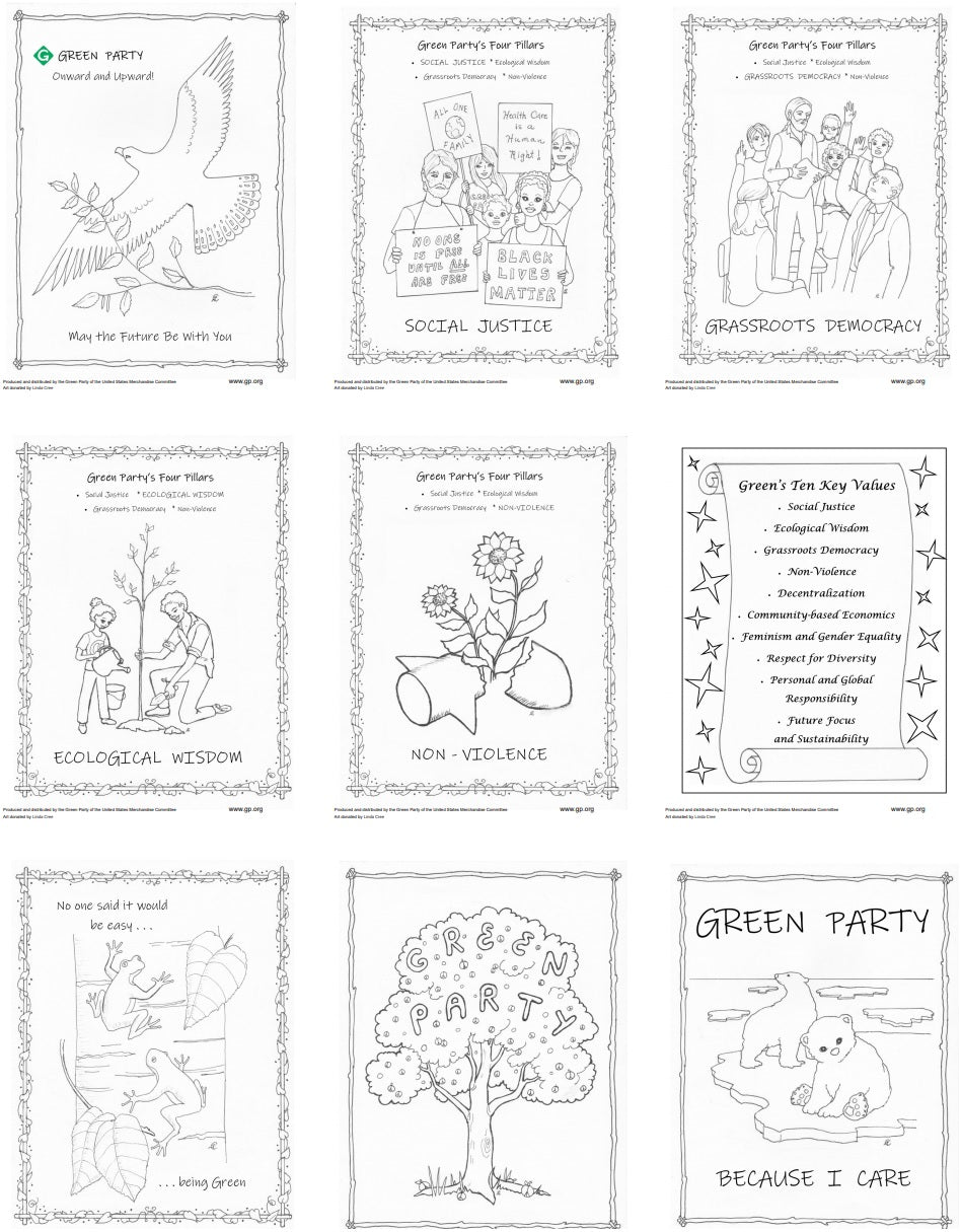 Pillars & Values Coloring Pages | Set 1 - Download