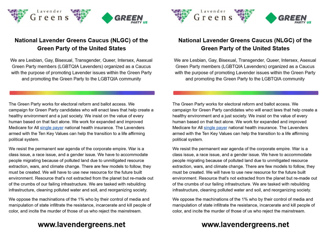 National Lavender Greens Caucus of GPUS - Download
