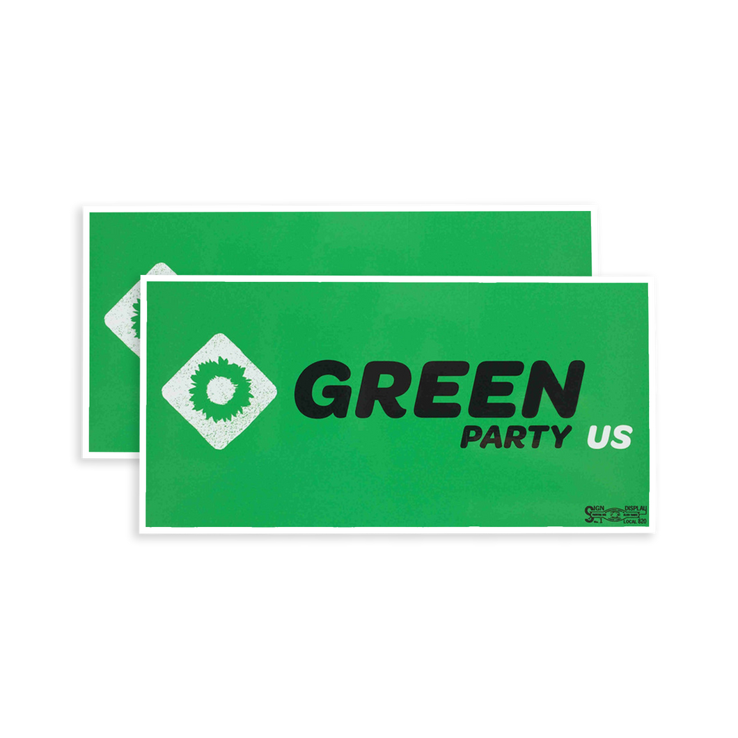 GPUS Paper Sticker Pack - Green
