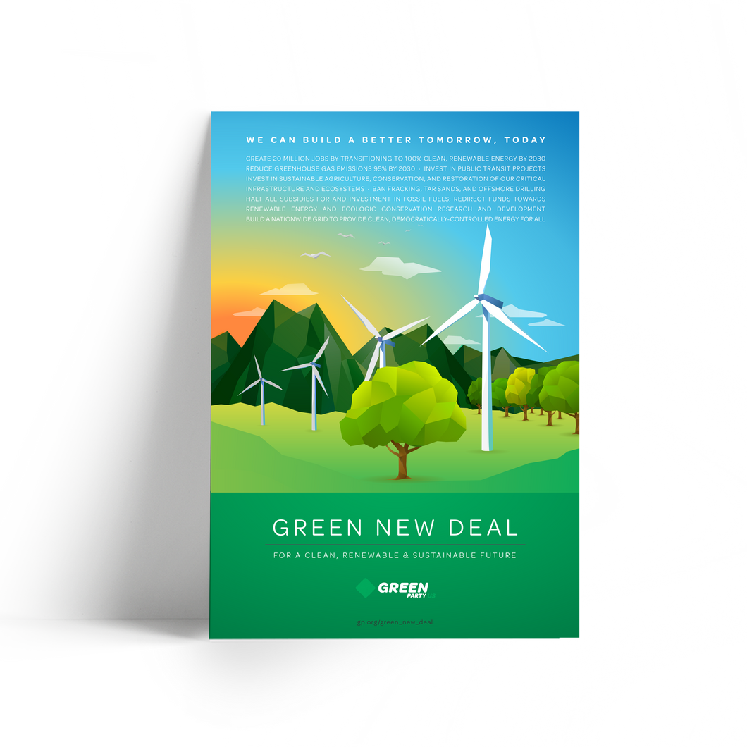 Green New Deal Poster - Download
